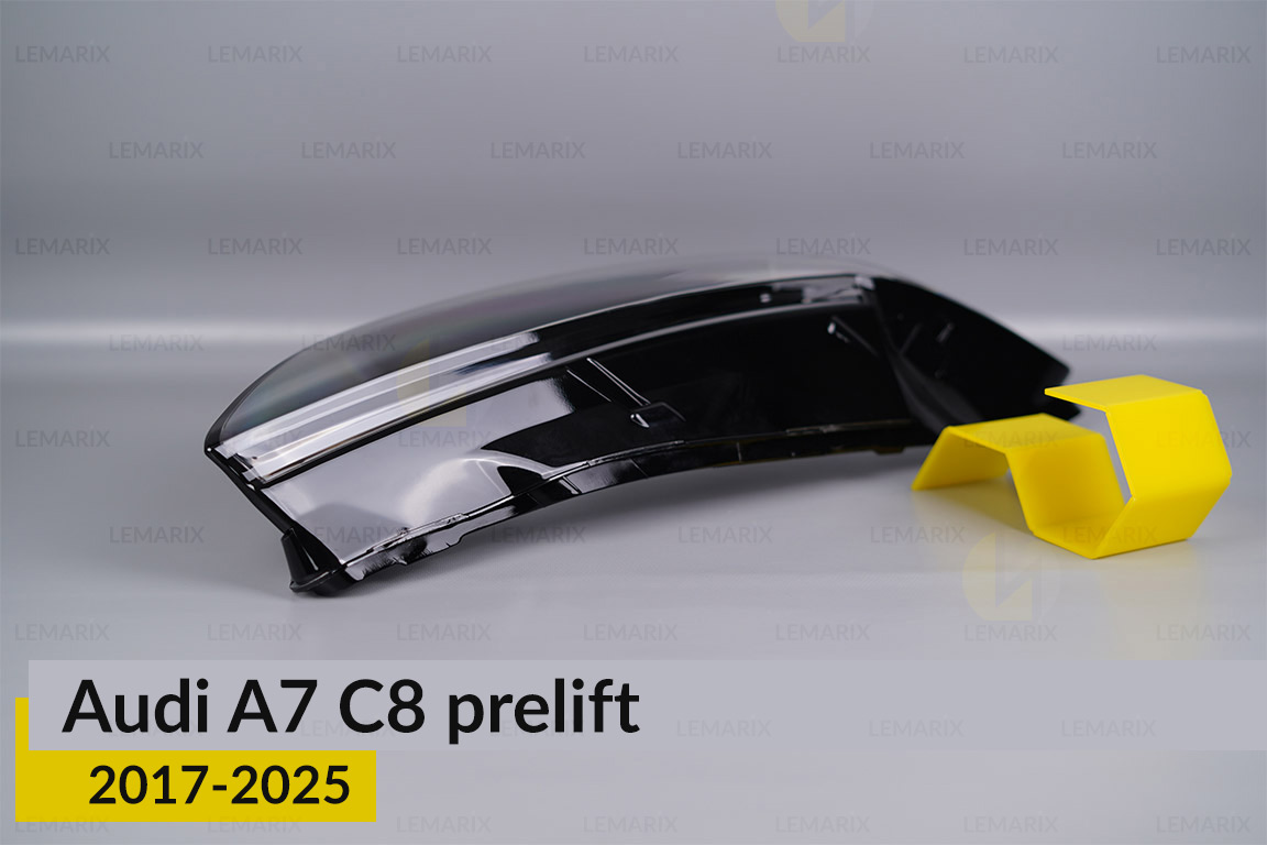 Скло фари Audi A7 C8 (2017-2025) дорест праве
