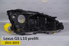 Корпус фари Lexus GS L10 (2011-2015) дорест правий