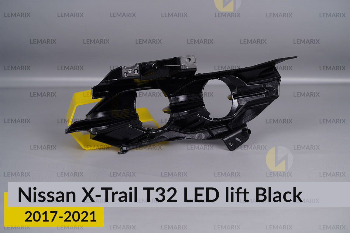 Декоративна маска внутрішня Nissan X-Trail T32 LED Black (2017-2021) рест права