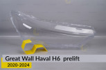 Скло фари Great Wall Haval H6 (2020-2024) дорест праве