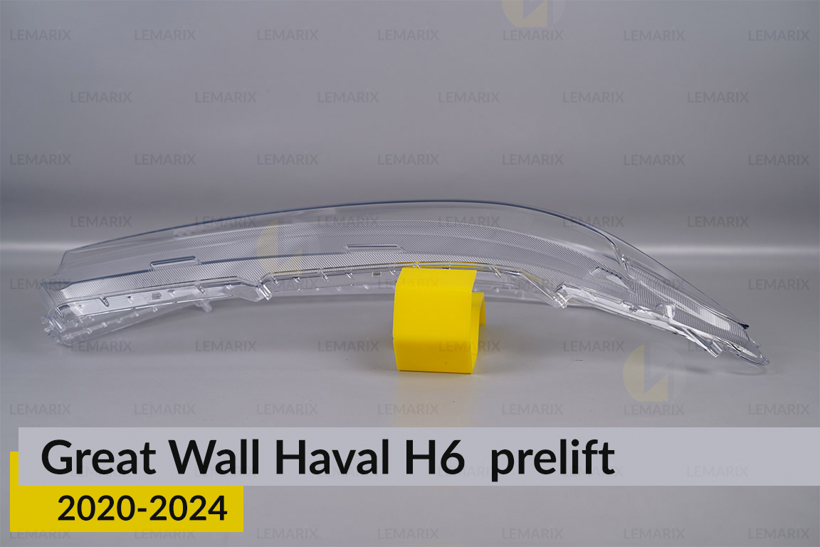 Скло фари Great Wall Haval H6 (2020-2024) дорест праве
