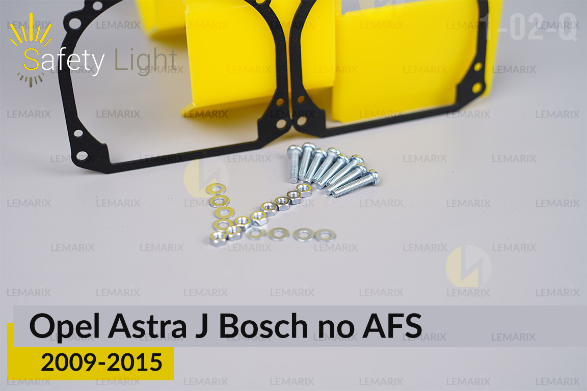 Перехідна рамка для Opel Astra J Bosch no AFS (2009-2015)