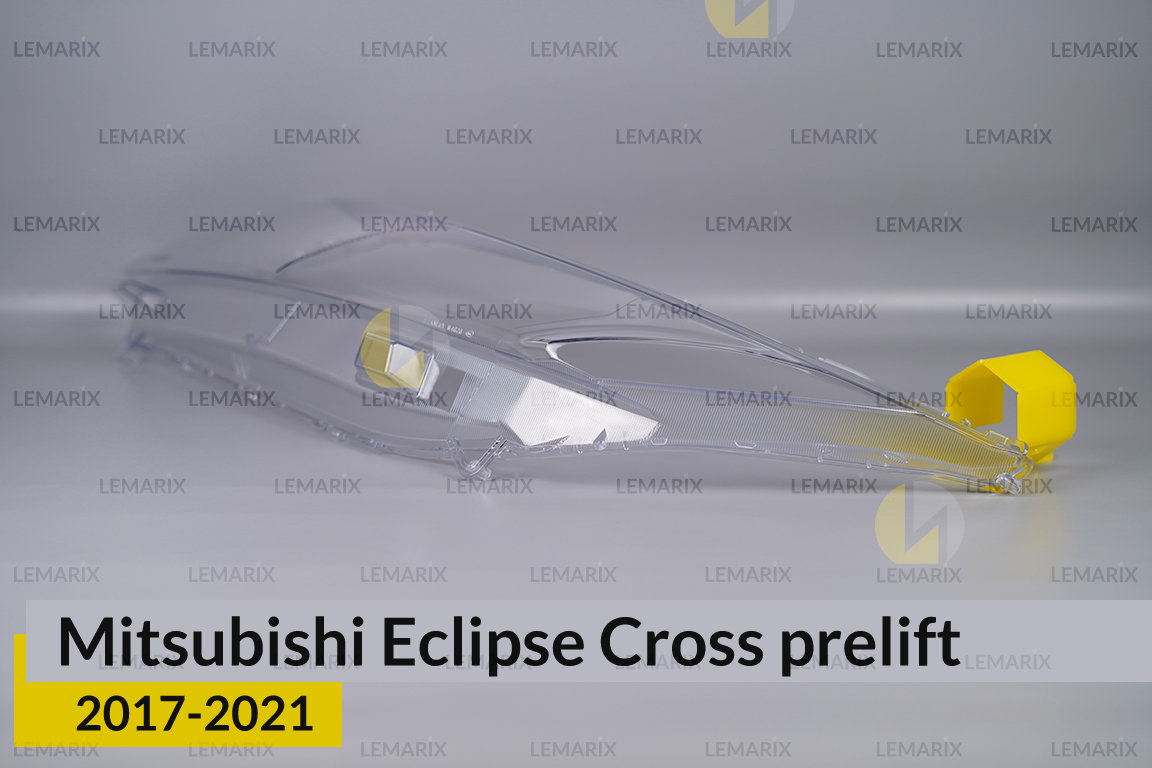 Скло фари Mitsubishi Eclipse Cross (2017-2021) дорест ліве