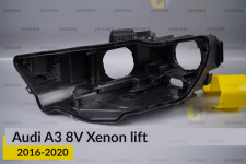 Корпус фари Audi A3 8V Xenon (2016-2020) рест лівий