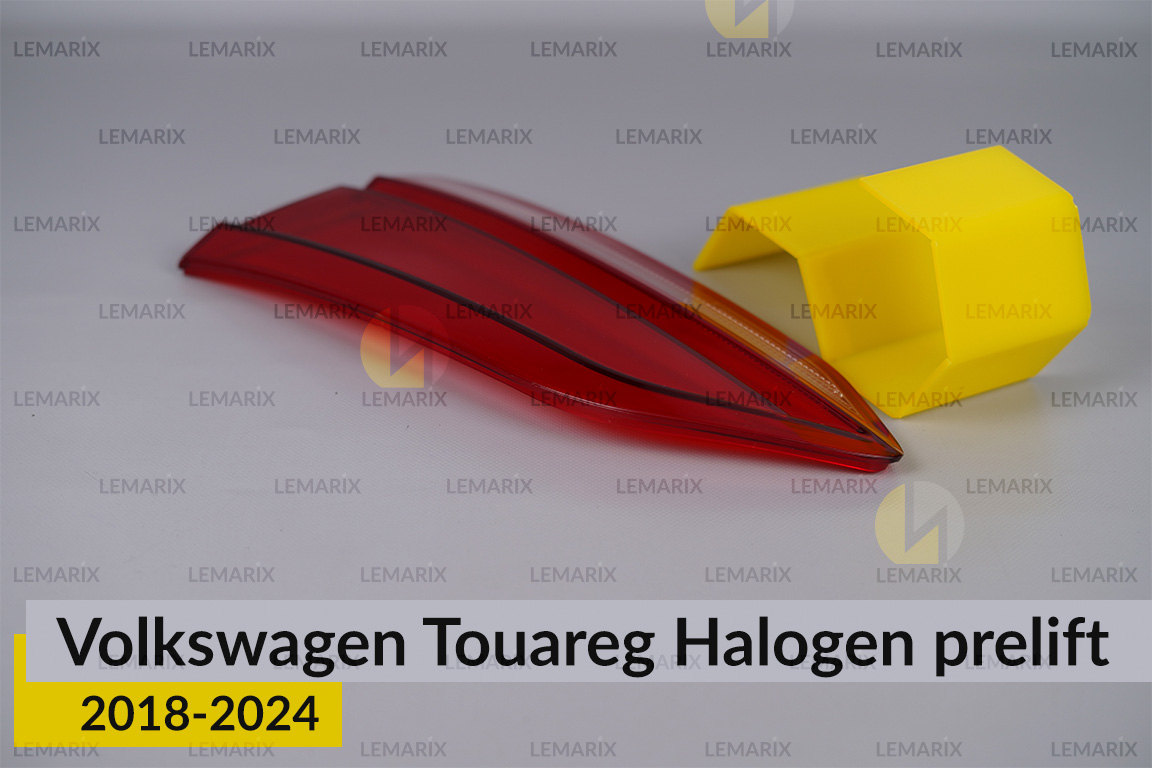 Скло заднього ліхтаря внутрішнє в кришці багажника VW Volkswagen Touareg Halogen (2018-2024) дорест праве