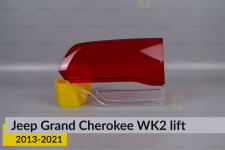 Стекло заднего фонаря внутреннее в крышке багажника Jeep Grand Cherokee WK2 (2013-2021) рест правое