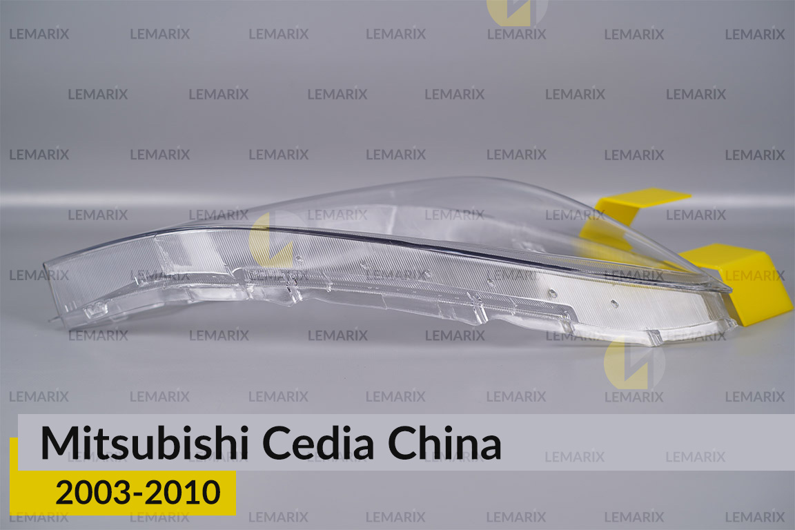 Скло фари Mitsubishi Cedia China (2003-2010) праве