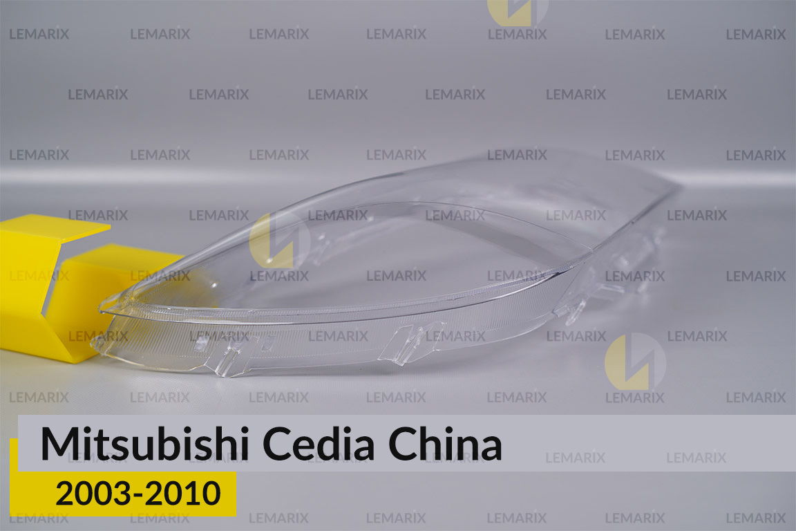 Скло фари Mitsubishi Cedia China (2003-2010) праве