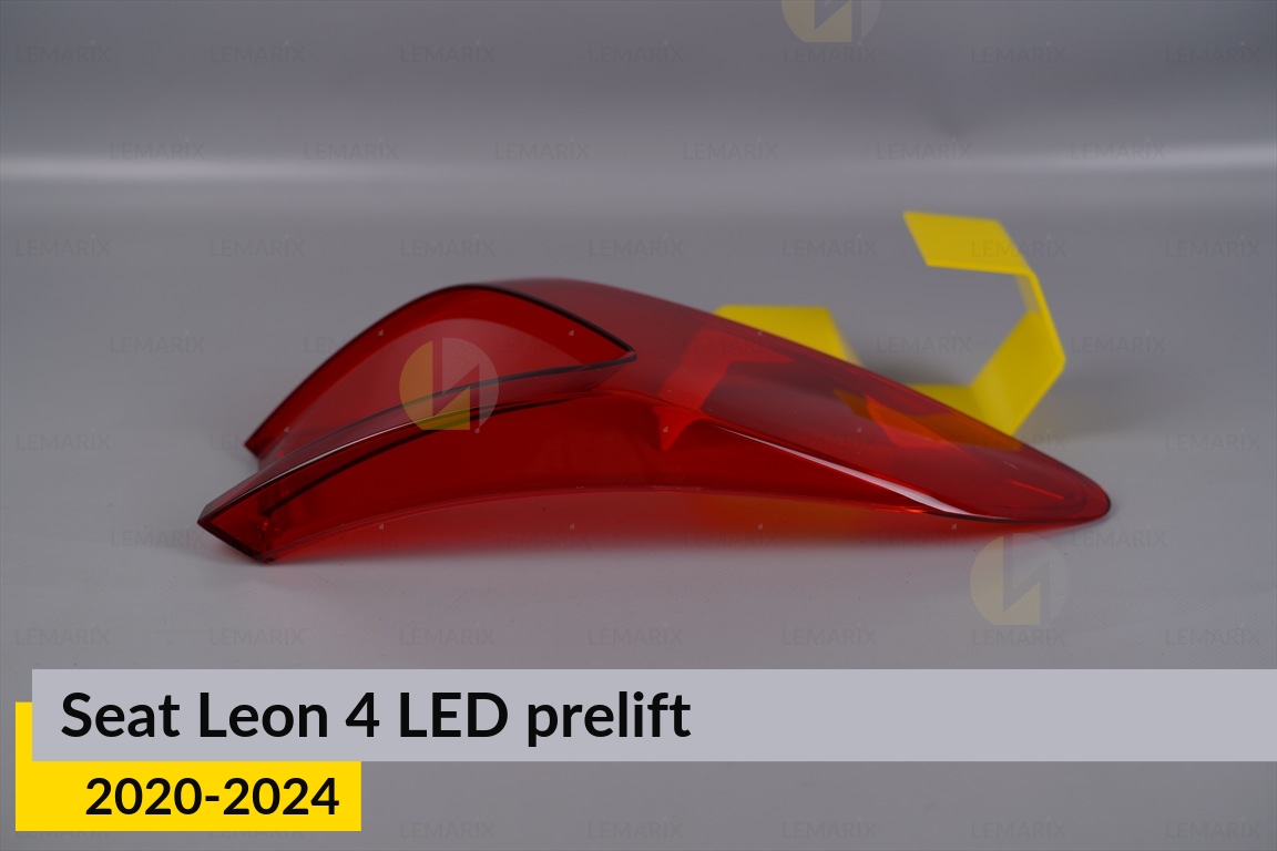 Скло заднього ліхтаря зовнішнє в крилі Seat Leon 4 LED (2020-2024) дорест ліве