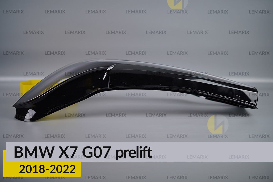 Скло фари BMW X7 G07 (2018-2022) дорест ліве