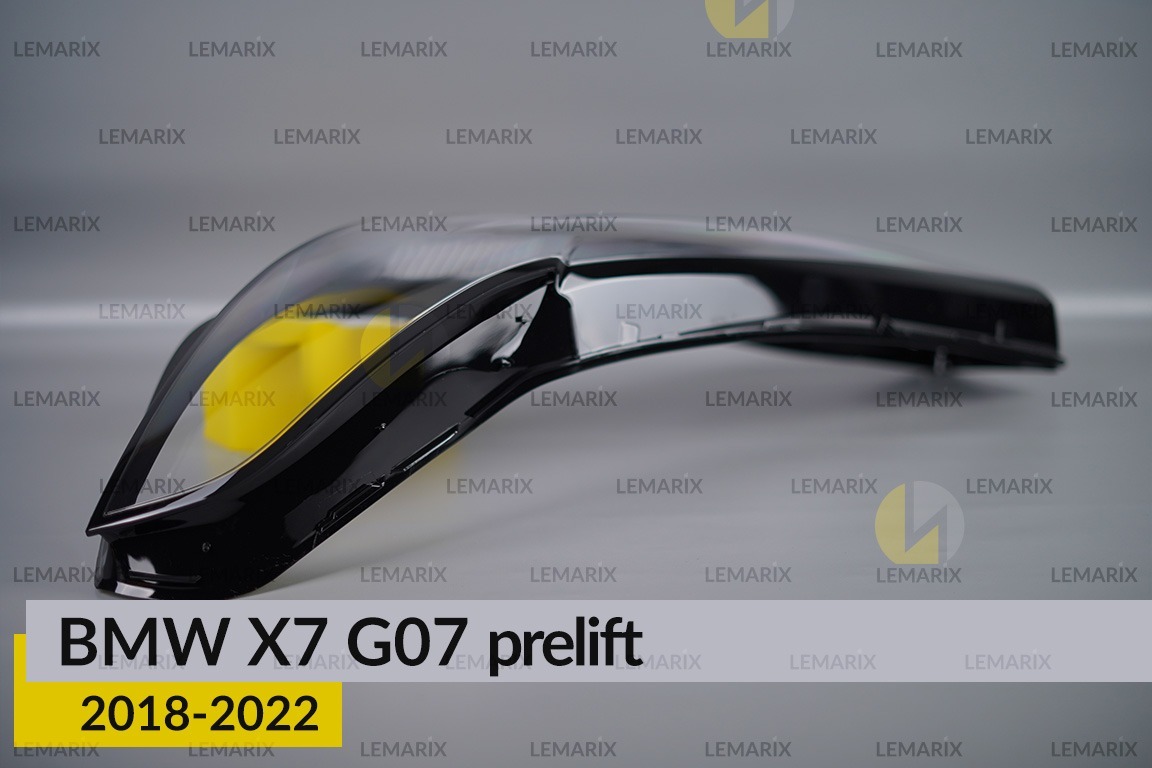Скло фари BMW X7 G07 (2018-2022) дорест ліве