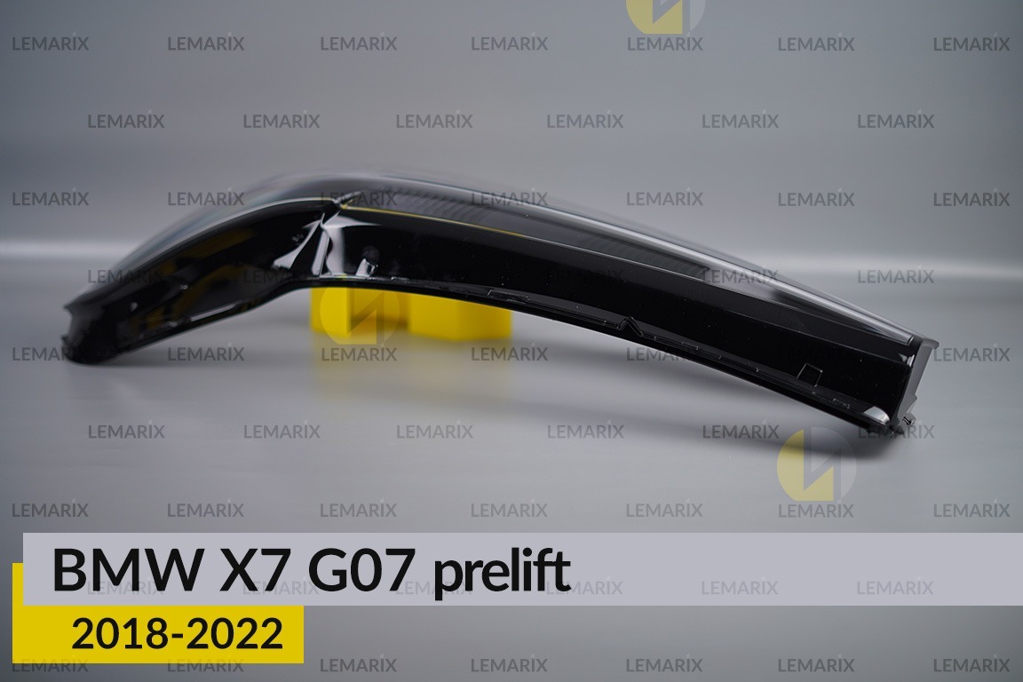Скло фари BMW X7 G07 (2018-2022) дорест ліве