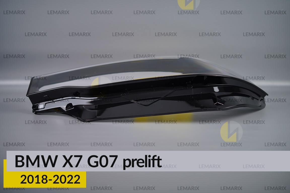 Скло фари BMW X7 G07 (2018-2022) дорест ліве