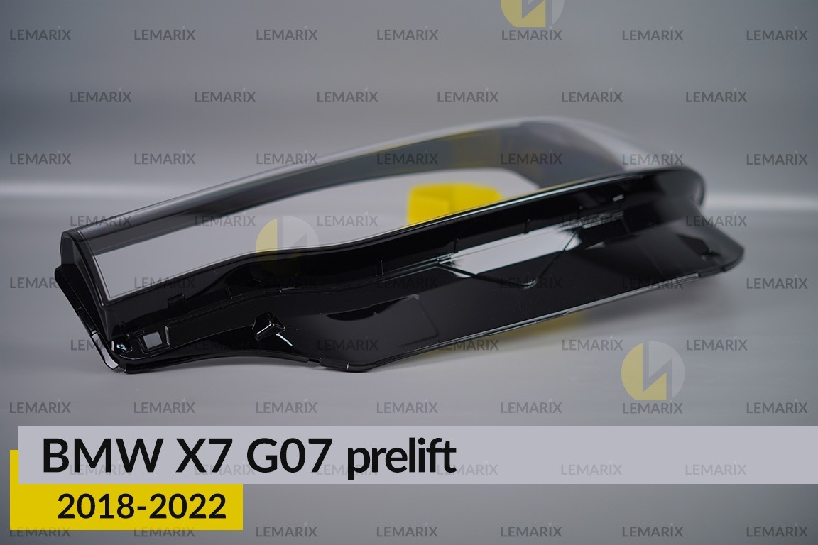 Скло фари BMW X7 G07 (2018-2022) дорест ліве