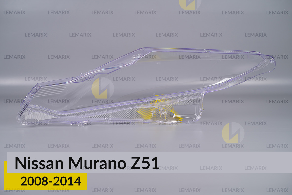 Скло фари Nissan Murano Z51 (2008-2014) праве