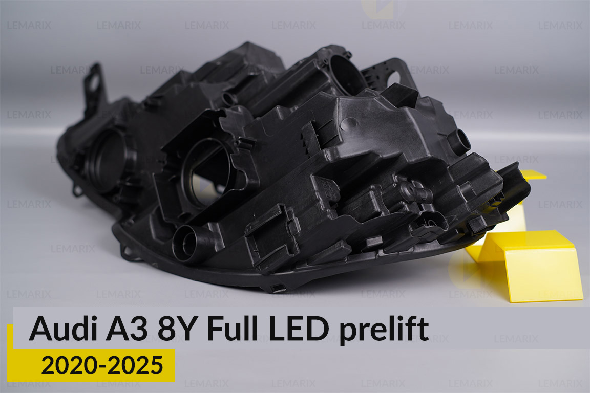 Корпус фари Audi A3 8Y Full LED (2020-2025) дорест правий