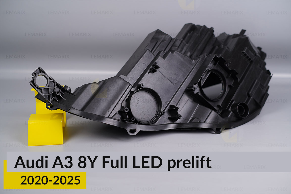 Корпус фари Audi A3 8Y Full LED (2020-2025) дорест правий