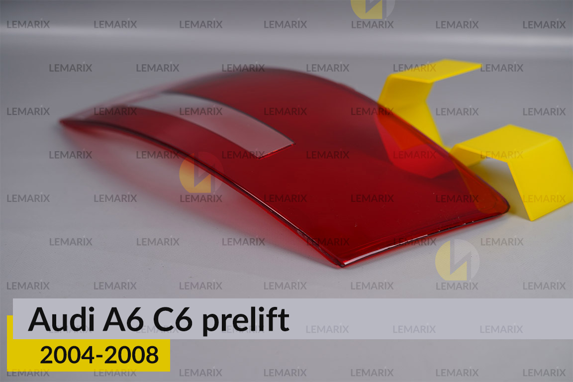 Скло заднього ліхтаря зовнішнє в крилі Audi A6 C6 (2004-2008) дорест праве