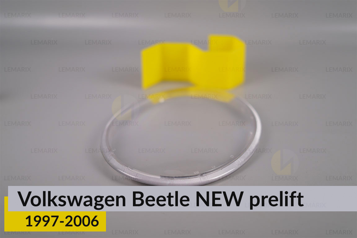 Скло фари VW Volkswagen Beetle NEW (1997-2006) дорест праве