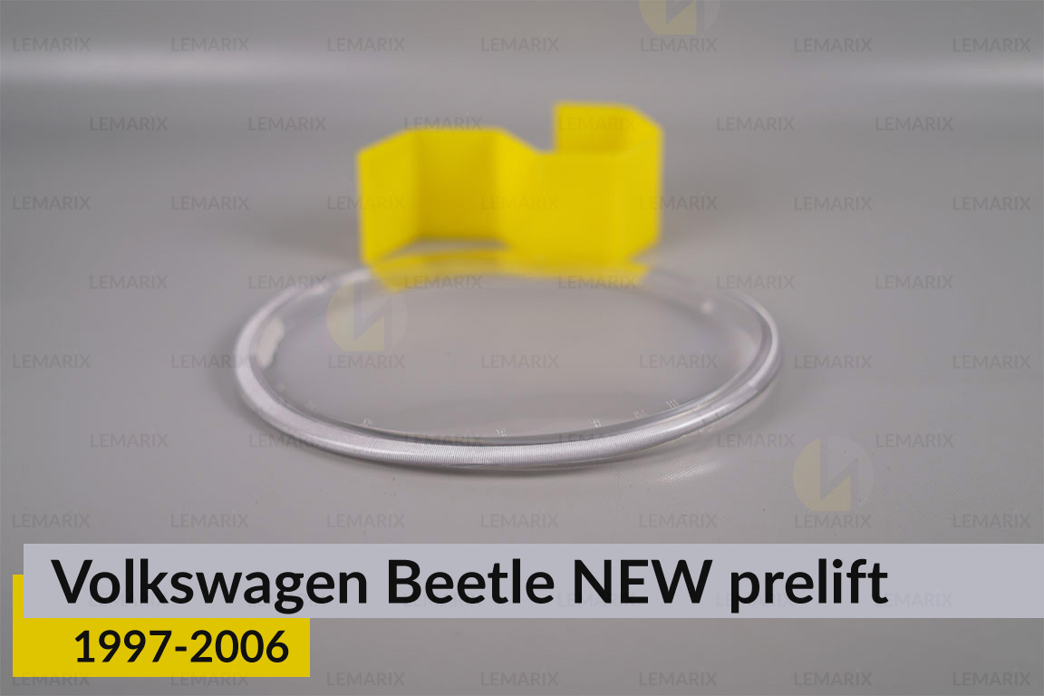 Скло фари VW Volkswagen Beetle NEW (1997-2006) дорест праве