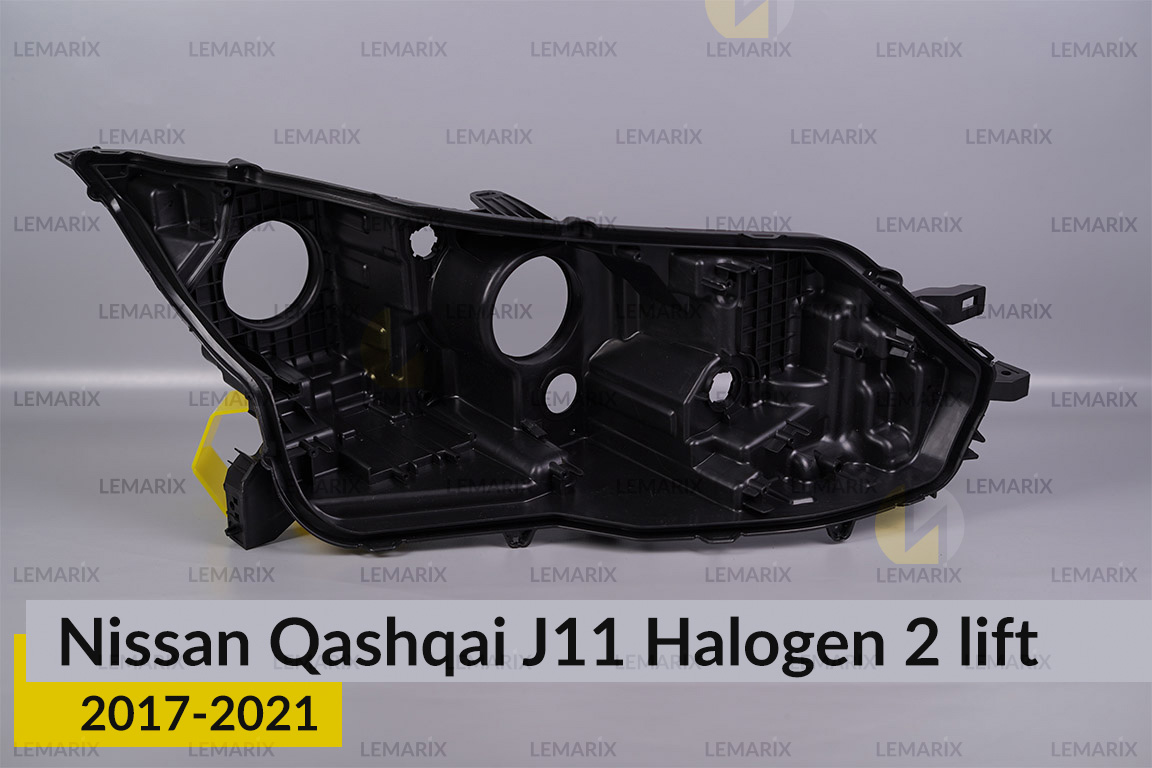 Корпус фари Nissan Qashqai J11 Halogen 2 (2017-2021) рест правий