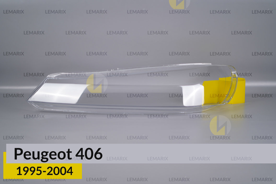 Скло фари Peugeot 406 (1995-2004) ліве