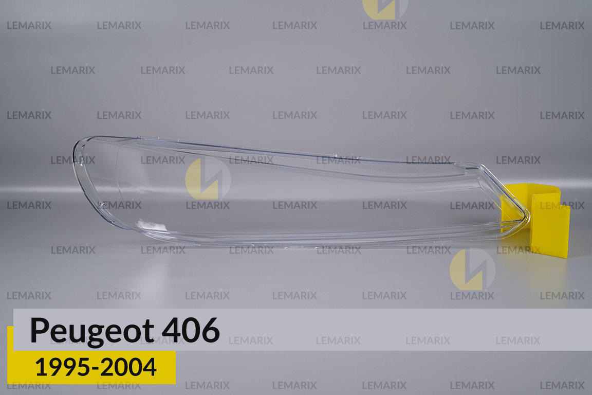 Скло фари Peugeot 406 (1995-2004) ліве