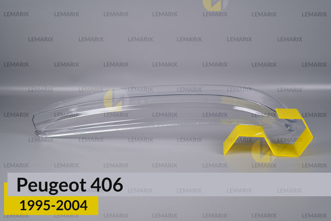 Скло фари Peugeot 406 (1995-2004) ліве