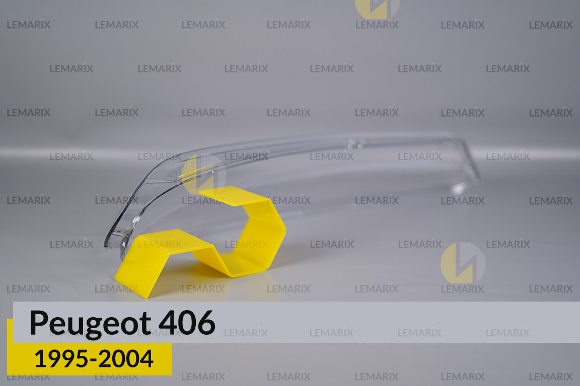 Скло фари Peugeot 406 (1995-2004) ліве