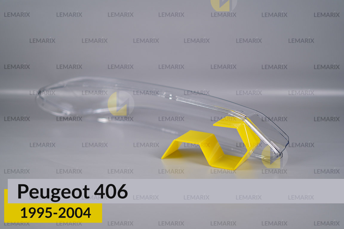 Скло фари Peugeot 406 (1995-2004) ліве