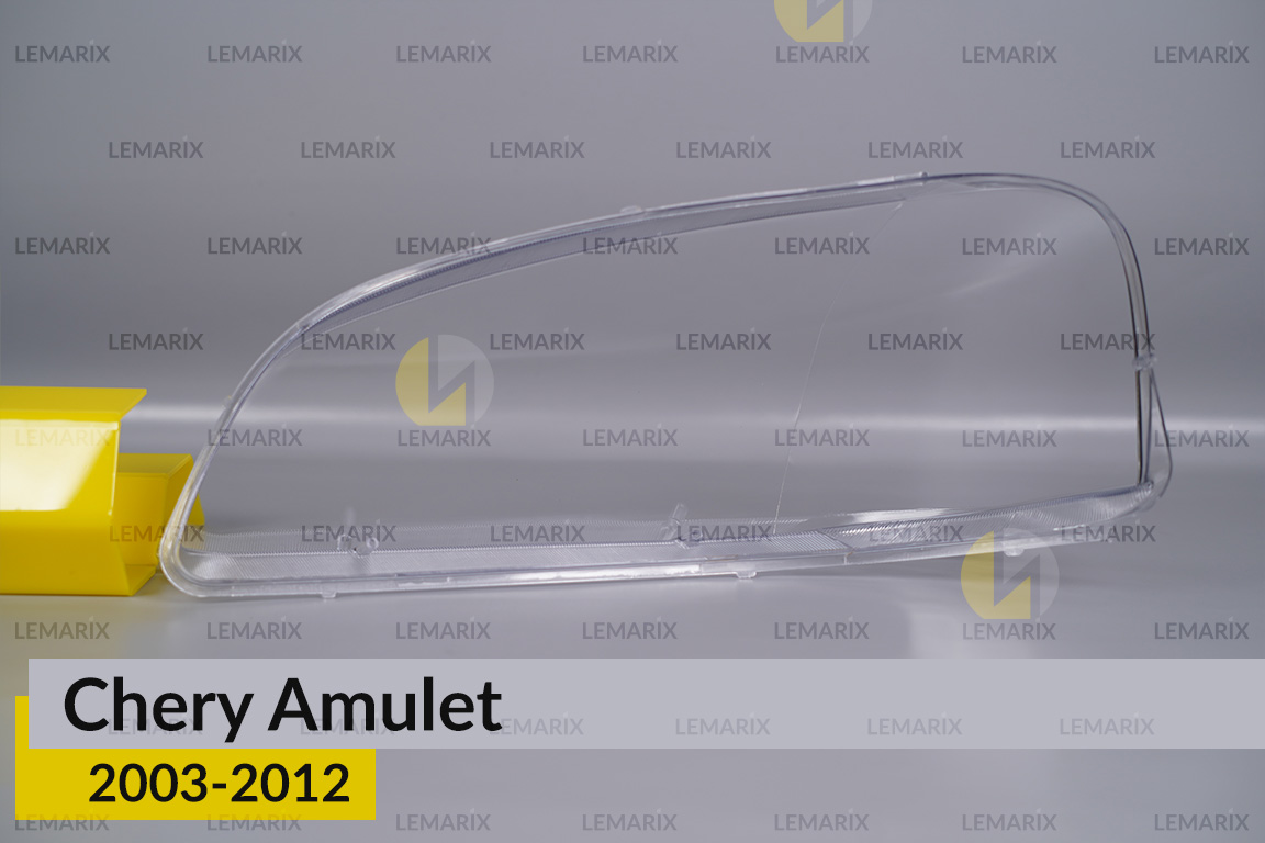 Скло фари Chery Amulet (2003-2012) праве