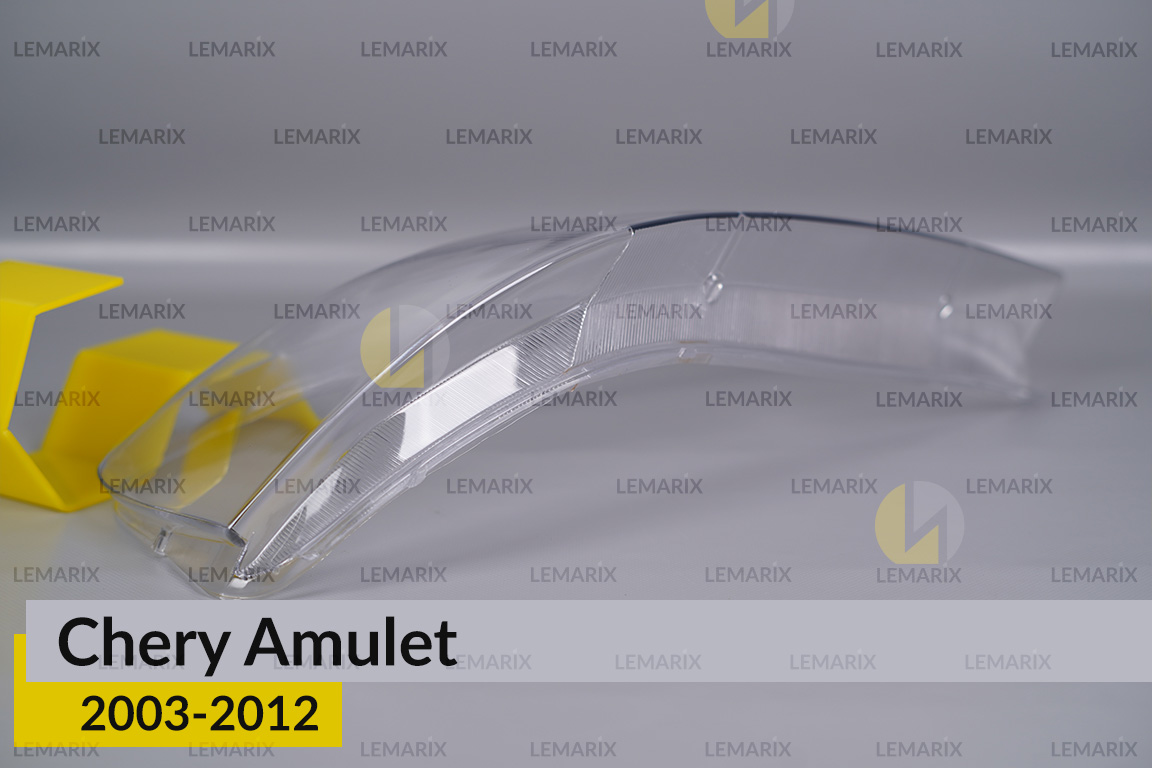 Скло фари Chery Amulet (2003-2012) праве