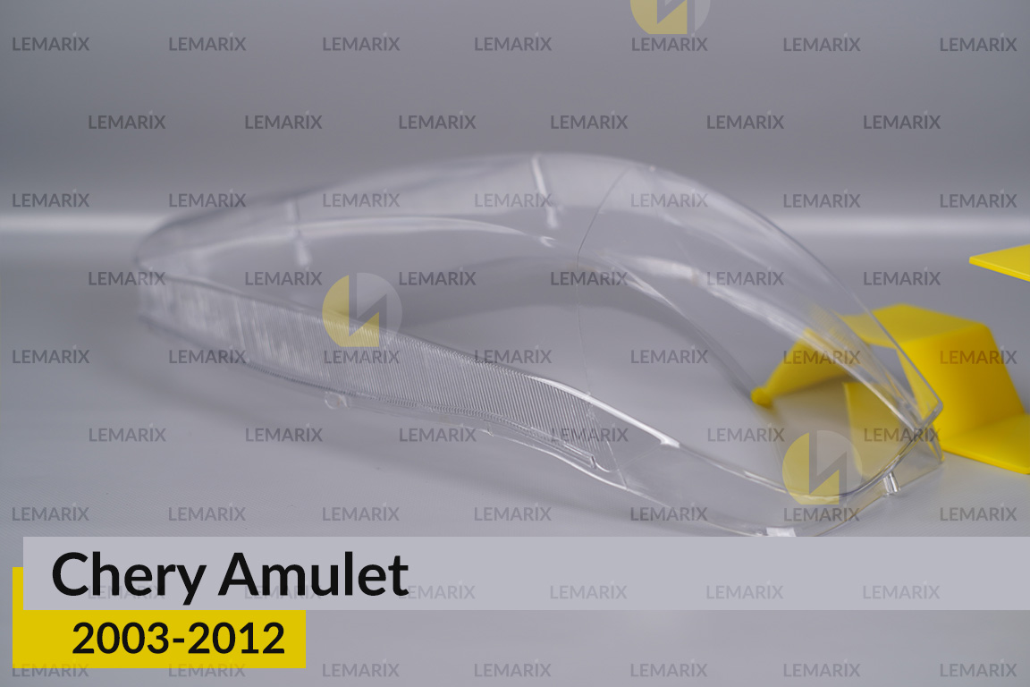 Скло фари Chery Amulet (2003-2012) праве
