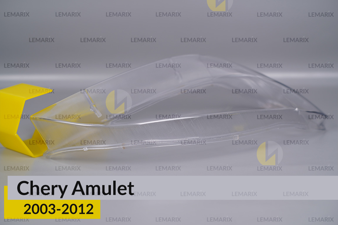 Скло фари Chery Amulet (2003-2012) праве