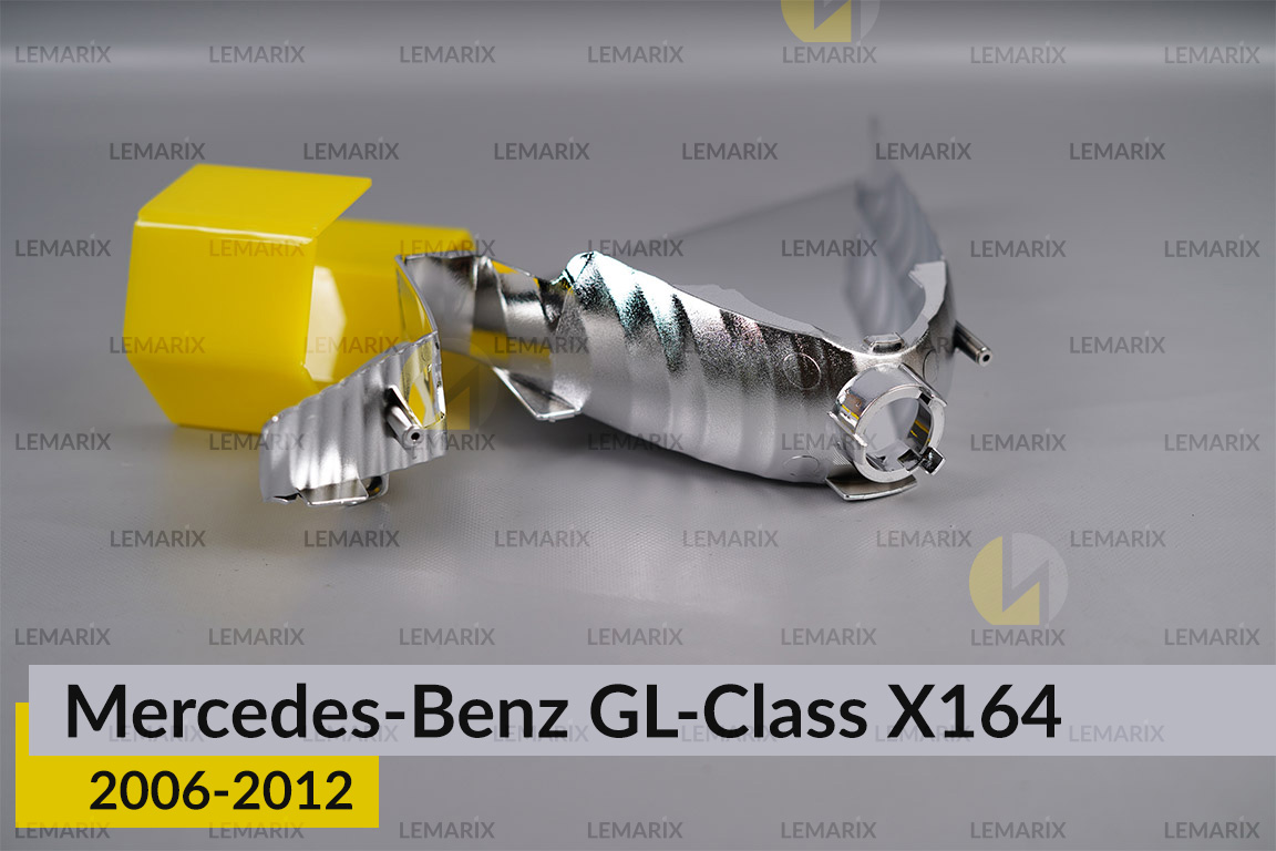 Хромована декоративна маска поворотника Mercedes-Benz GL-Class X164 (2006-2012) ліва