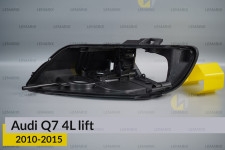 Корпус фари Audi Q7 4L (2010-2015) рест лівий