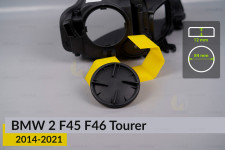 Кришка ковпак заглушка фари BMW 2 F45 F46 Tourer (2014-2021) ліва/права