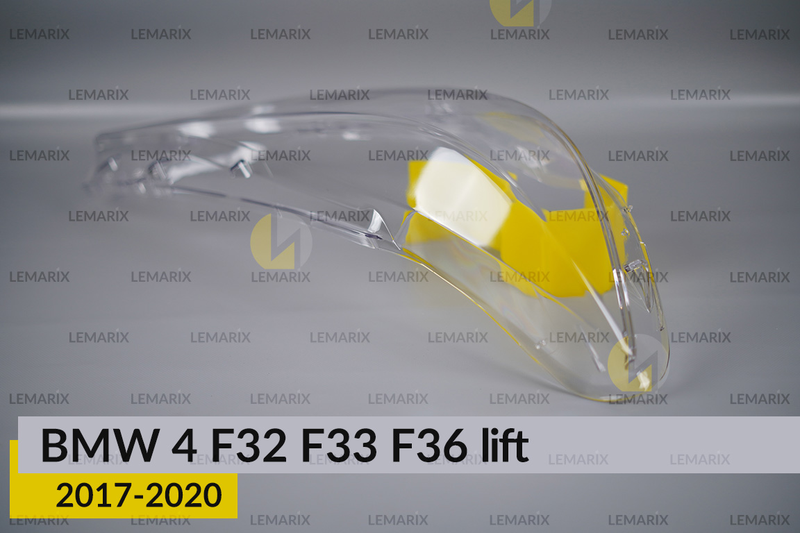 Скло фари BMW 4 F32 F33 F36 (2017-2020) рест праве
