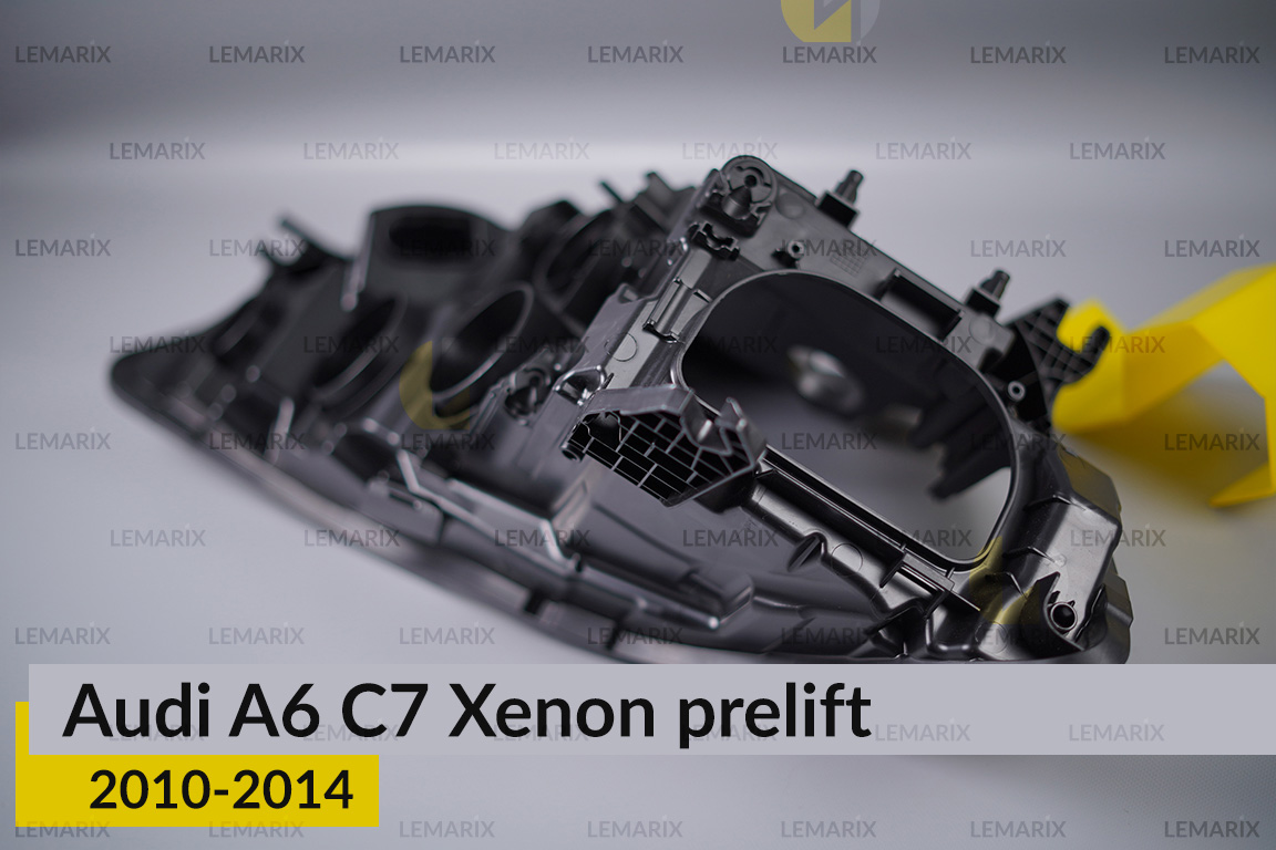 Корпус фари Audi A6 C7 Xenon (2010-2014) дорест лівий