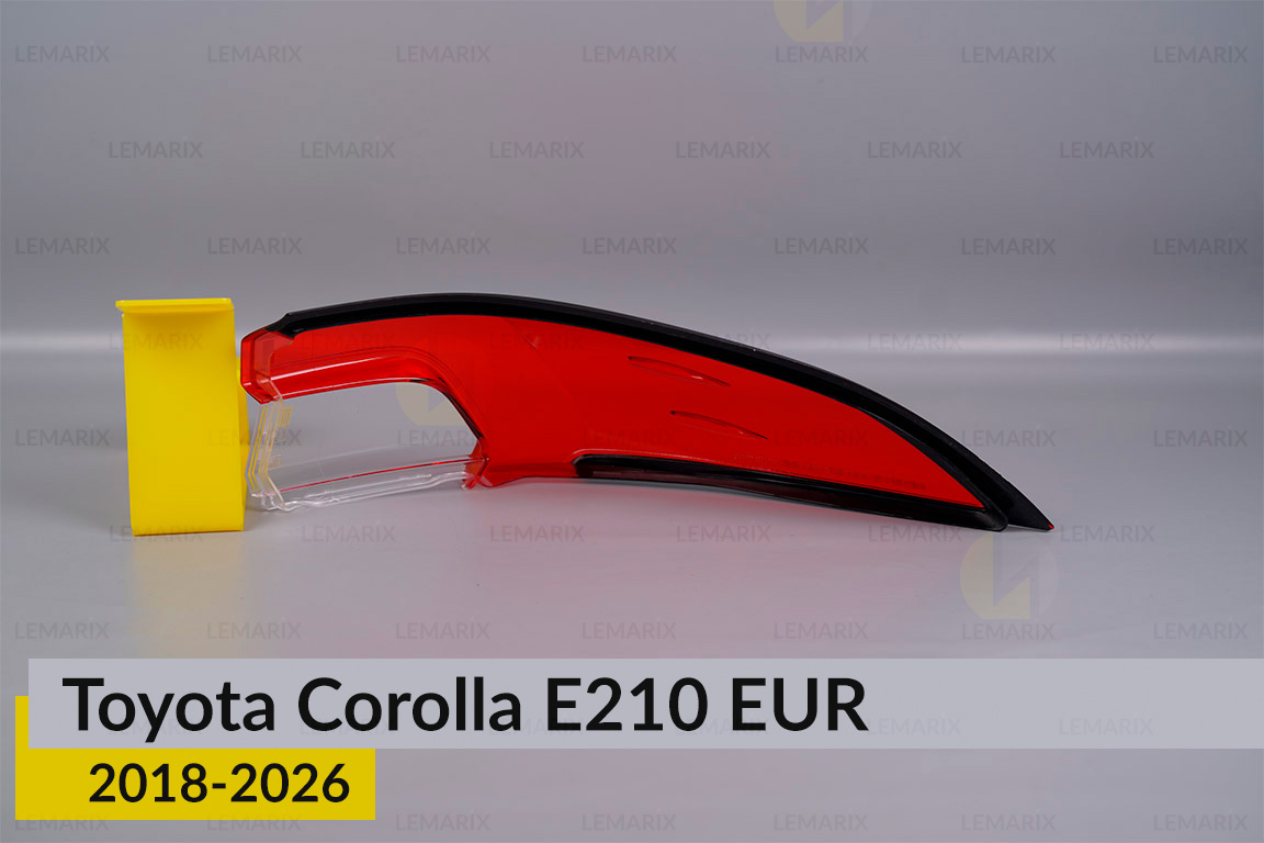 Стекло заднего фонаря внешнее в крыле Toyota Corolla E210 EUR (2018-2026) левое