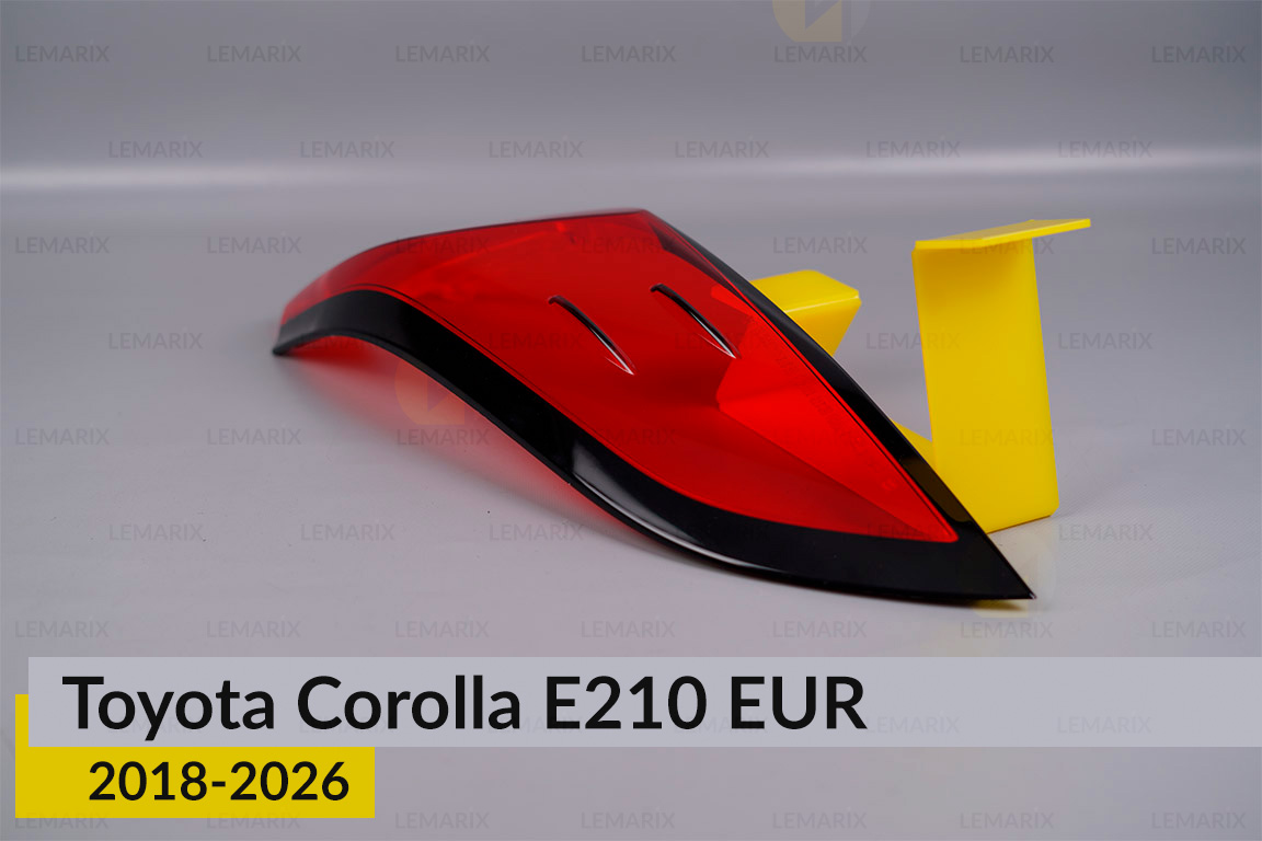 Стекло заднего фонаря внешнее в крыле Toyota Corolla E210 EUR (2018-2026) левое