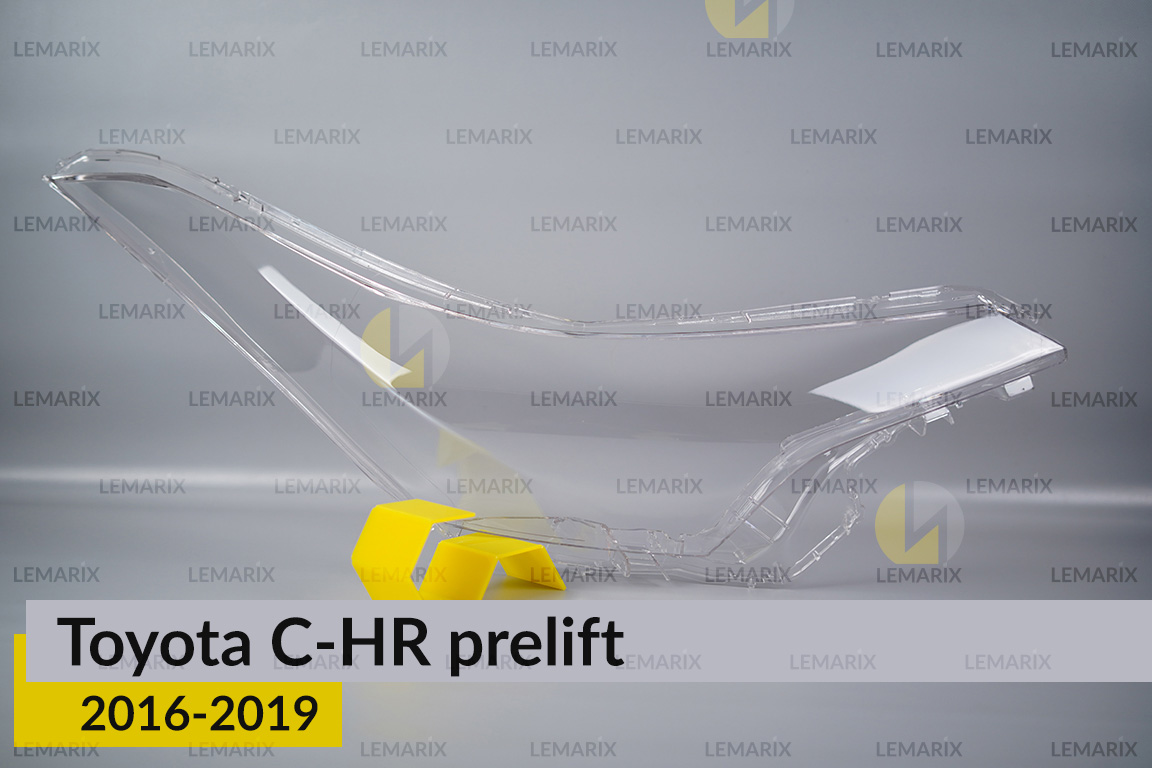 Скло фари Toyota C-HR (2016-2019) дорест праве
