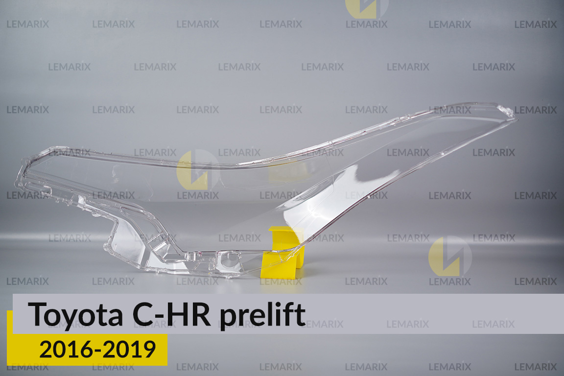 Скло фари Toyota C-HR (2016-2019) дорест праве