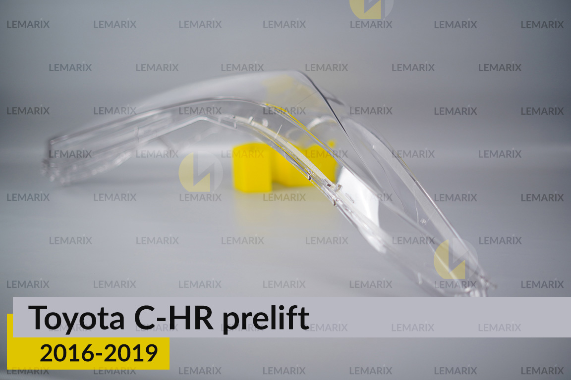 Скло фари Toyota C-HR (2016-2019) дорест праве