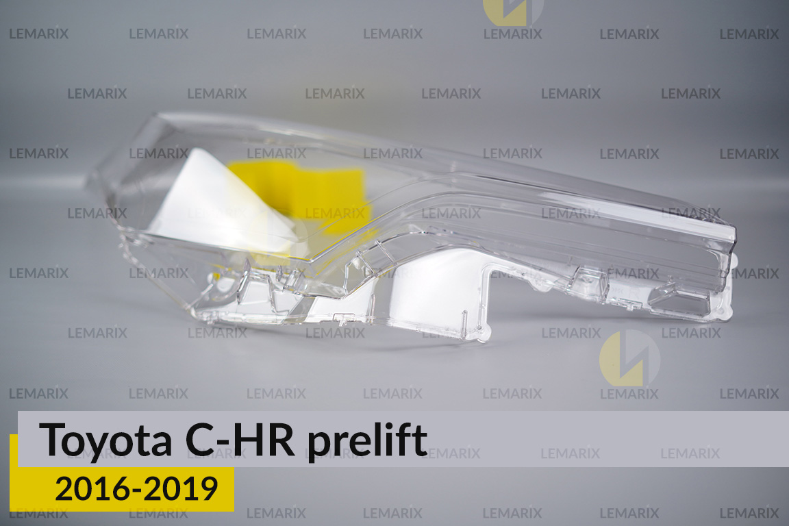 Скло фари Toyota C-HR (2016-2019) дорест праве