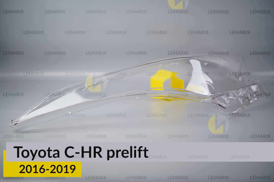 Скло фари Toyota C-HR (2016-2019) дорест праве