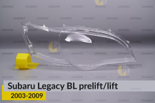 Скло фари Subaru Legacy BL (2006-2009) рест праве