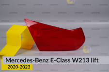 Стекло заднего фонаря внутреннее в крышке багажника Mercedes-Benz E-Class W213 (2020-2023) рест левое