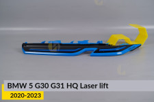 Декоративна маска верхня BMW 5 G30 G31 HQ Laser (2020-2023) рест ліва
