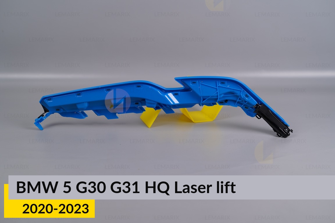 Декоративна маска верхня BMW 5 G30 G31 HQ Laser (2020-2023) рест ліва